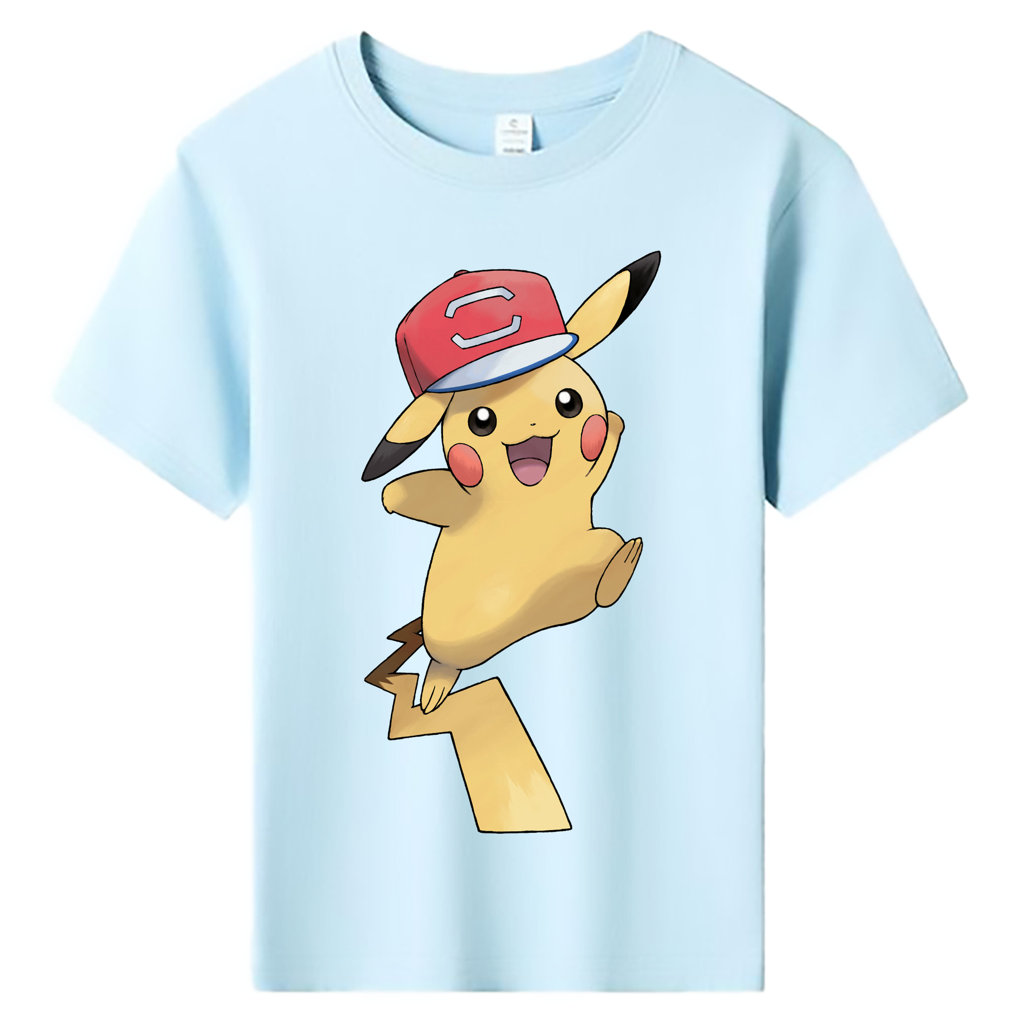 （画像用） ポケットモンスター Pokémon 綿100％キッズTシャツ（フロントプリント）
